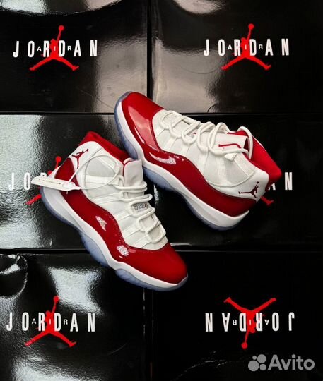 Nike Air Jordan 11 Red 41.42.43.46 размеры