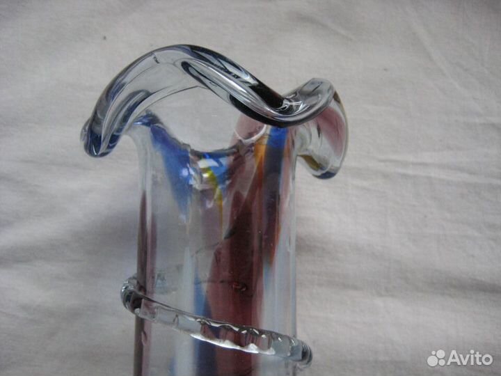 Ваза Чешское стекло