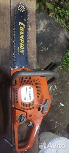 Бензопила хускварна 137