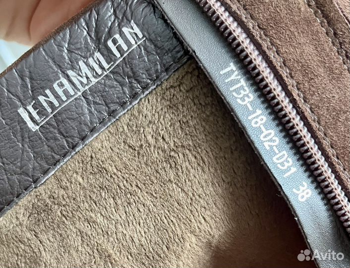 Сапоги демисезонные 38 размер фирма lenamilan