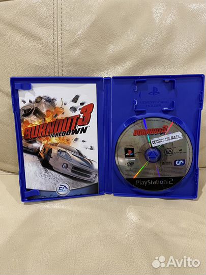 Игра Burnout 3 takedown playstation 2