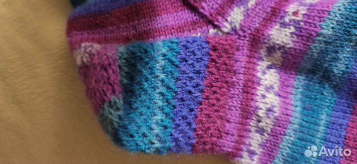 Носки вязаные шерстяные ручная работа