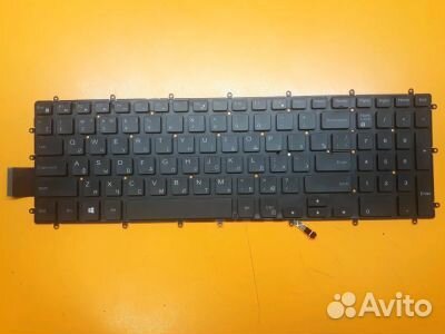 Клавиатура для ноутбука Dell 15-5565 с подсветкой