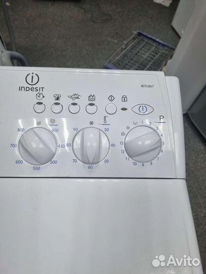 Стиральная машина с вертикальной загрузкой Indesit