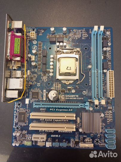 Комплект lga 1155 плата + i5-2300 2.8ghz x4 ядра