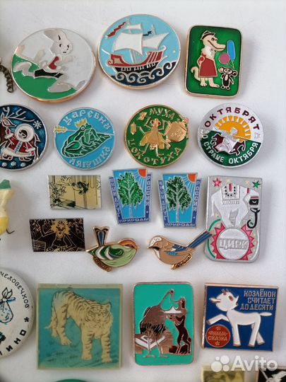 Значки детские СССР
