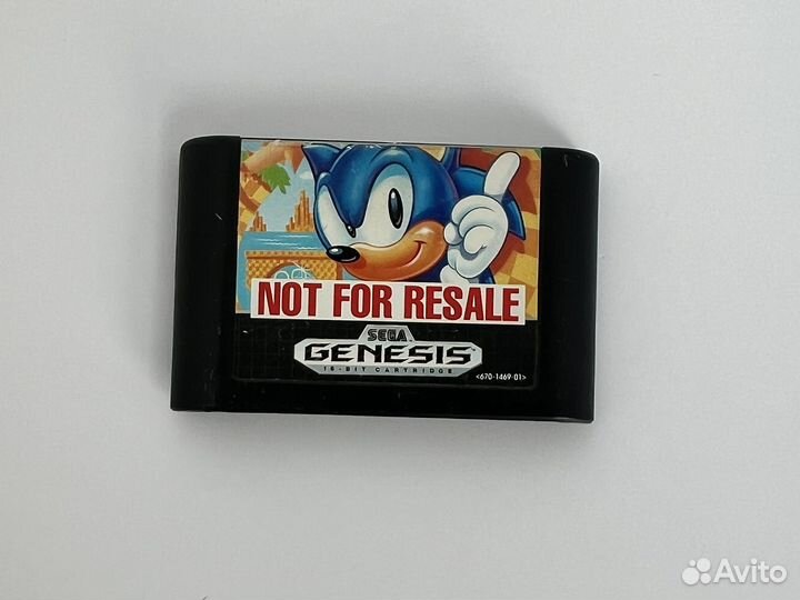 Sonic The Hedgehog для Sega Genesis