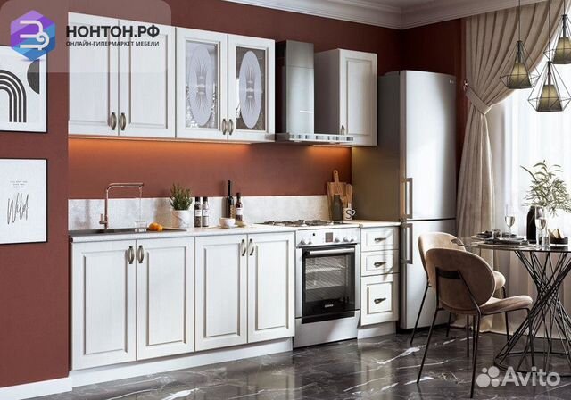 Кухня Констанция №1 2.0 м сандал