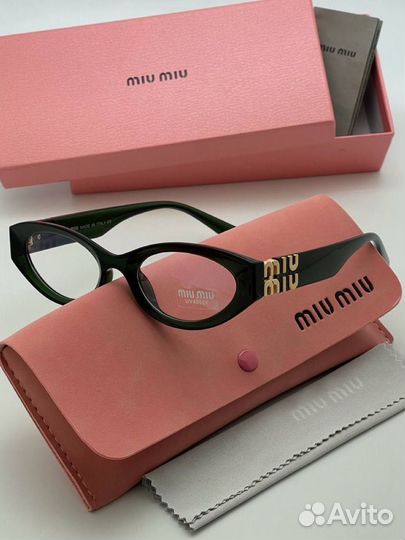 Очки имиджевые miu miu