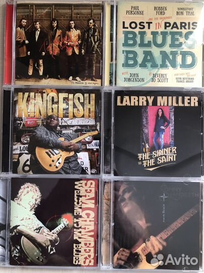 Коллекция Blues and Rock на CD