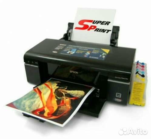Принтер Epson Stylus Photo Р-50 c снпч струйный