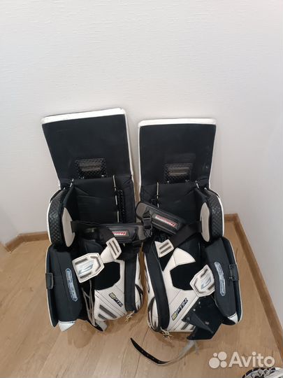 Вратарские щитки, ловушка и блин Brians Optik 2