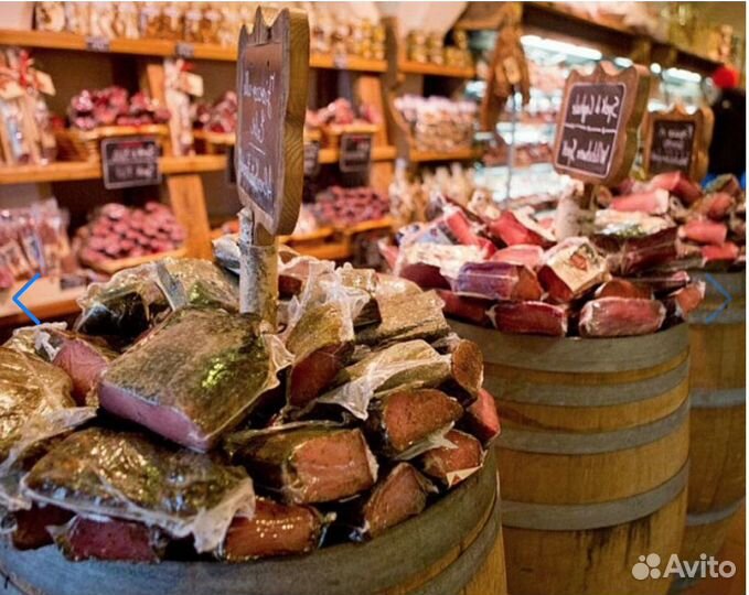 Магазин элитных сыров и деликатесов