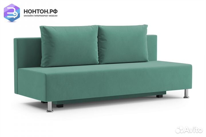 Диван еврокнижка Канна мятный