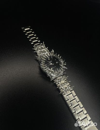 Кастомные часы casio alabaster