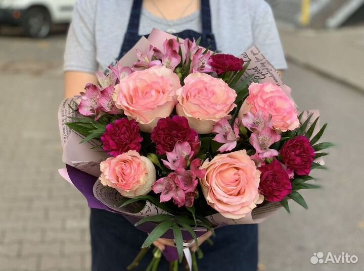 Букет цветов для девушки