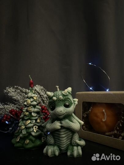 Новогодний набор свечей