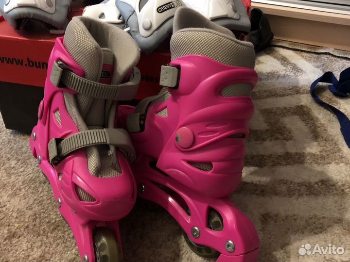 Ролики детские+ защита