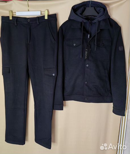 Zegna зимний пуховик костюм куртка р46-48-50