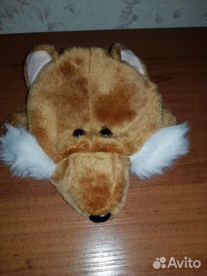 Шапка новогодняя детская лиса