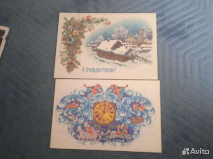 Открытки 1986 г, и1992