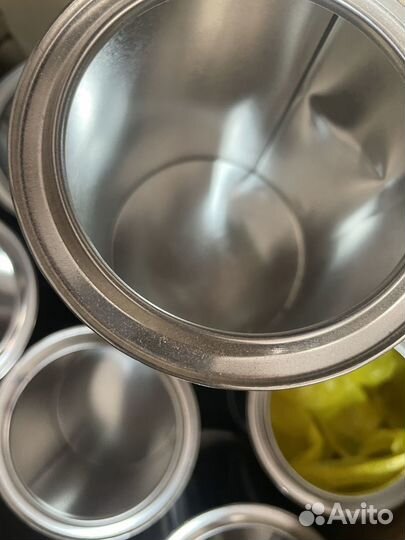 Жестяная банка 1 литр