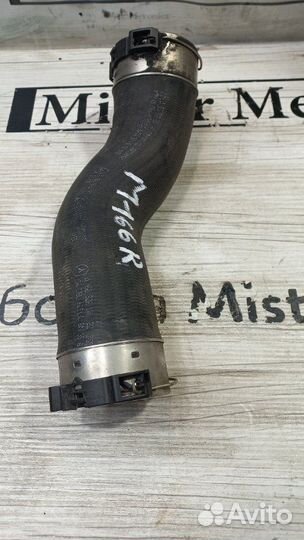 Патрубок интеркулера правый Mercedes-Benz M-Class