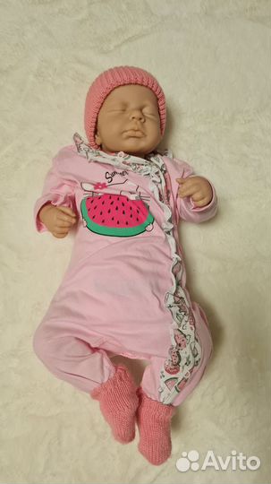 Кукла реборн с одеждой