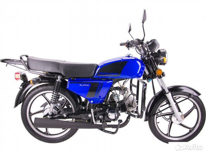 Мопед racer RC50 alpha синий