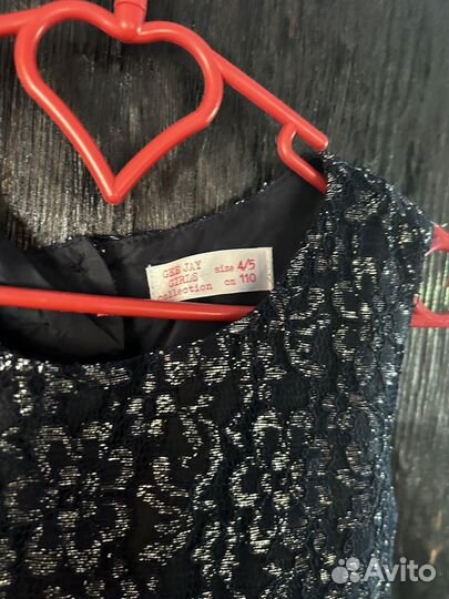Платье для девочки размер 110