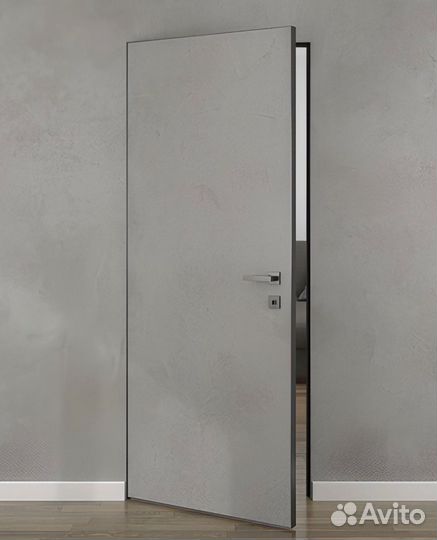 Скрытые межкомнатные двери под покраску