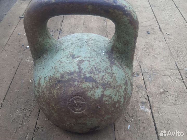 Гиря 24 кг СССР