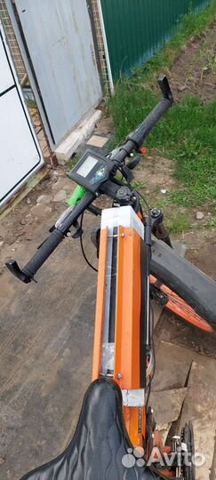 Электровелосипед фетбайк складной