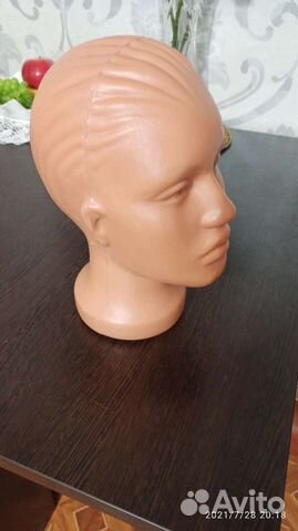 Муляж головы пластик