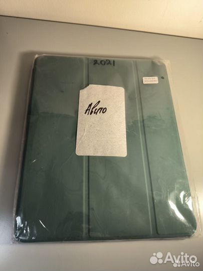 Чехол goojodoq для iPad Pro 12.9 (2021) зеленый