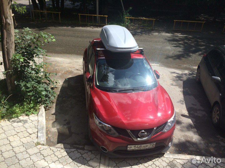 Автобокс багажник на крышу Nissan Qashqai