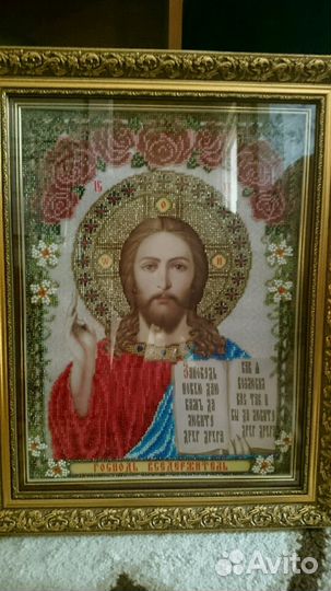 Иконы из бисера