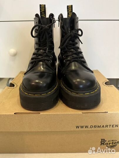 Ботинки dr martens на платформе