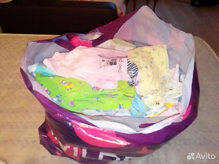 Детские вещи пакетом 56 62