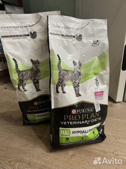 Сухой корм для кошек PRO plan veterinary diets HA