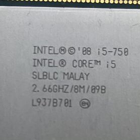 Процессор Intel core i5