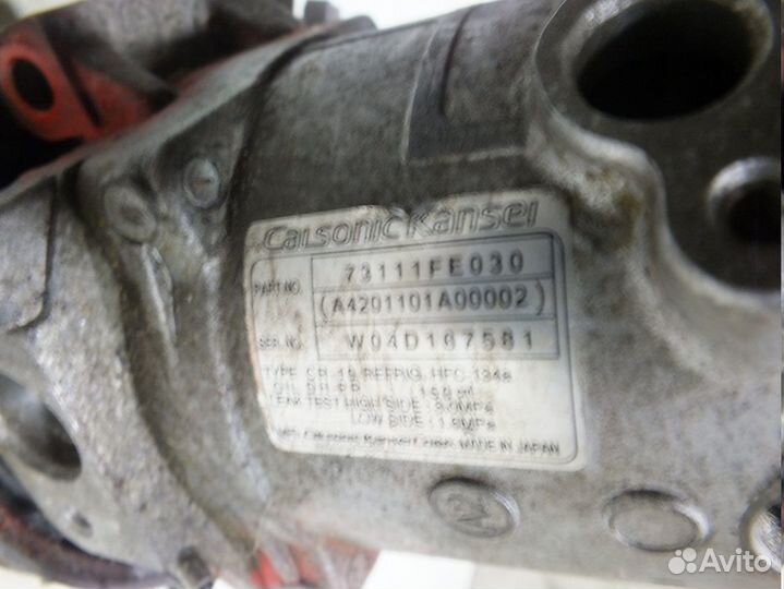 Компрессор кондиционера Subaru Impreza EJ15