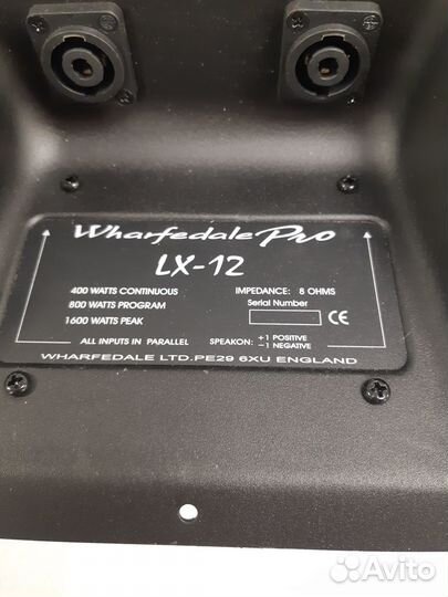 Фильтры для колонок wharfedale PRO LX-12 новые