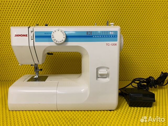 Швейная машина Janome TC-1206 белый (бб252/1)