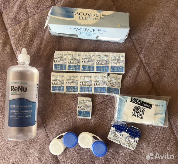 Контактные линзы -5,75 много шт