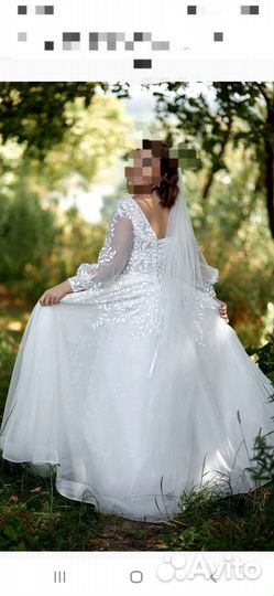 Свадебное платье