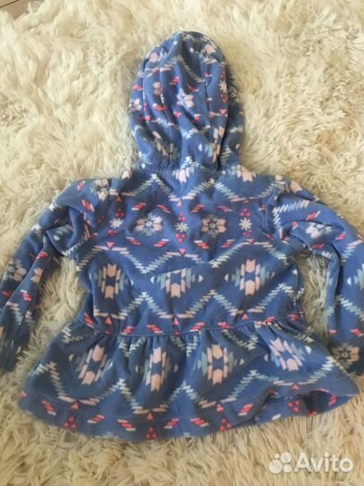 Флисовая кофта детская для девочки