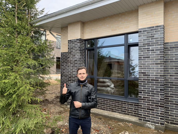 Коттедж 165 м² на участке 12 сот.