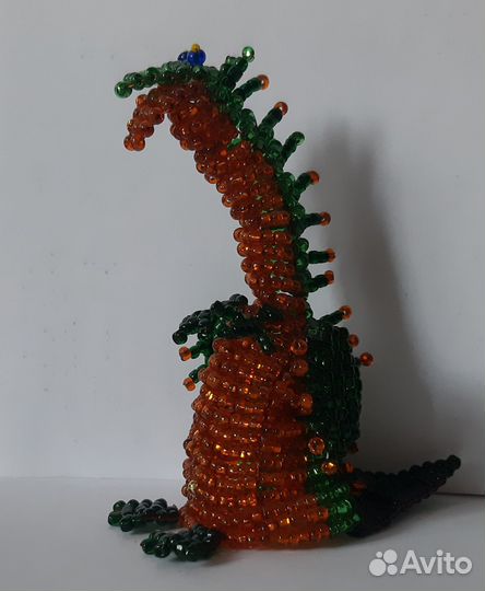 Дракончик из бисера