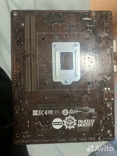 Материнская плата MSI H110m pro vd plus